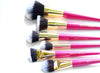 A Pink Face Perfection 6pc Brush Set